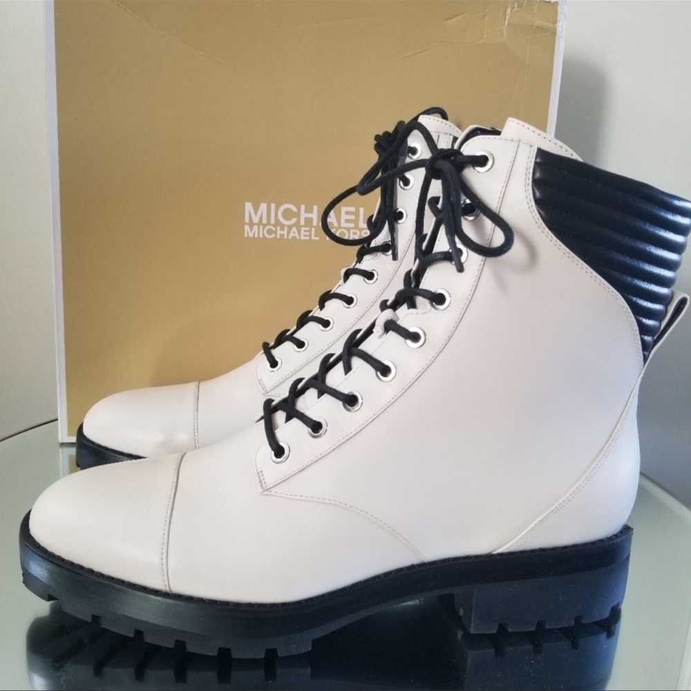 Michael Kors Bastian Combat Boots